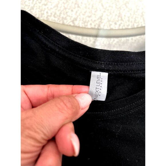 Billy Bobs Texas Black Graphic T-Shirt By Next Level Apparel Size L - Picture 3 of 7